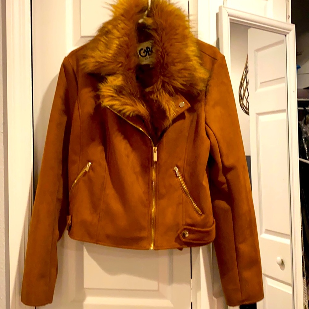 G by Guess Suede-like winter jacket